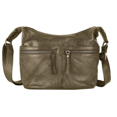 Latico Gita Crossbody/Shoulder Bag, Moss