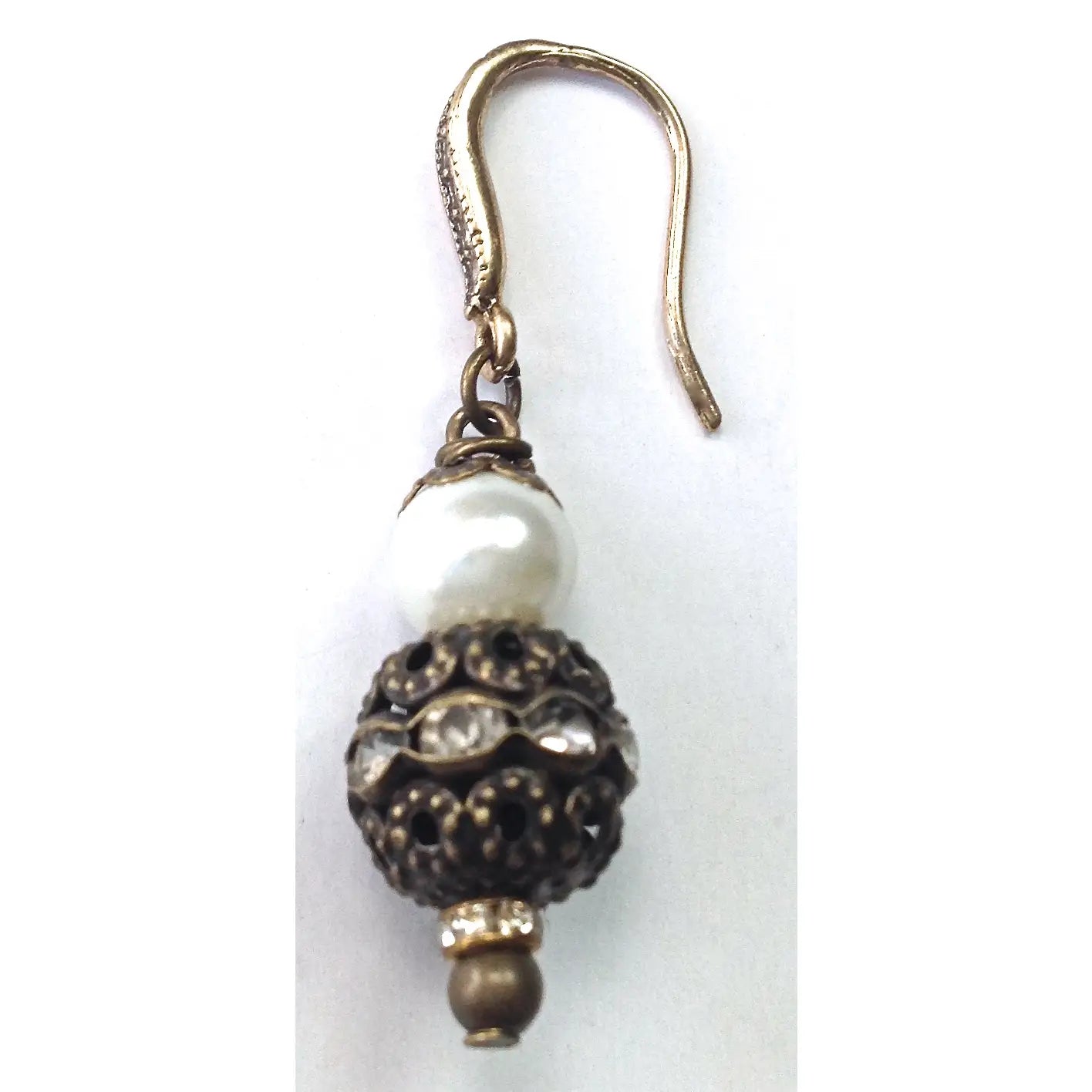 Lost & Found Filigree Bling Ball On Fancy Hook