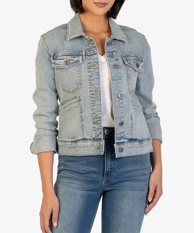 Kut Anne Front Flap Pockets Jacket Cultivate