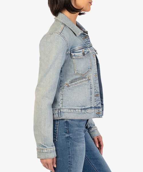 Kut Anne Front Flap Pockets Jacket Cultivate