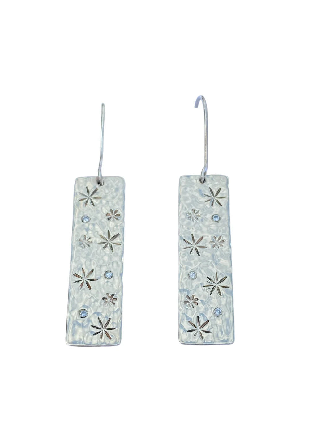 Ritual Silver Nova Bars Earrings - SG0239Z