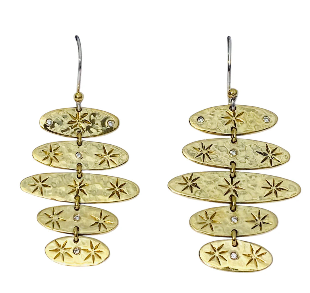 Celestial Tier Dangles Earrings - SG0241Y
