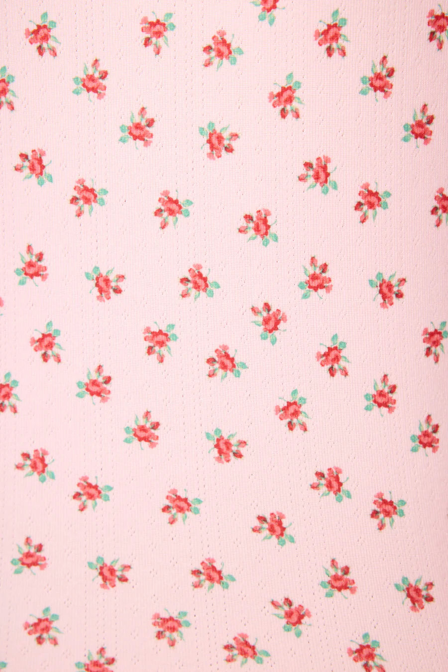 PJ Salvage Crazy For The Holidays Ditsy Floral Print Pants Set