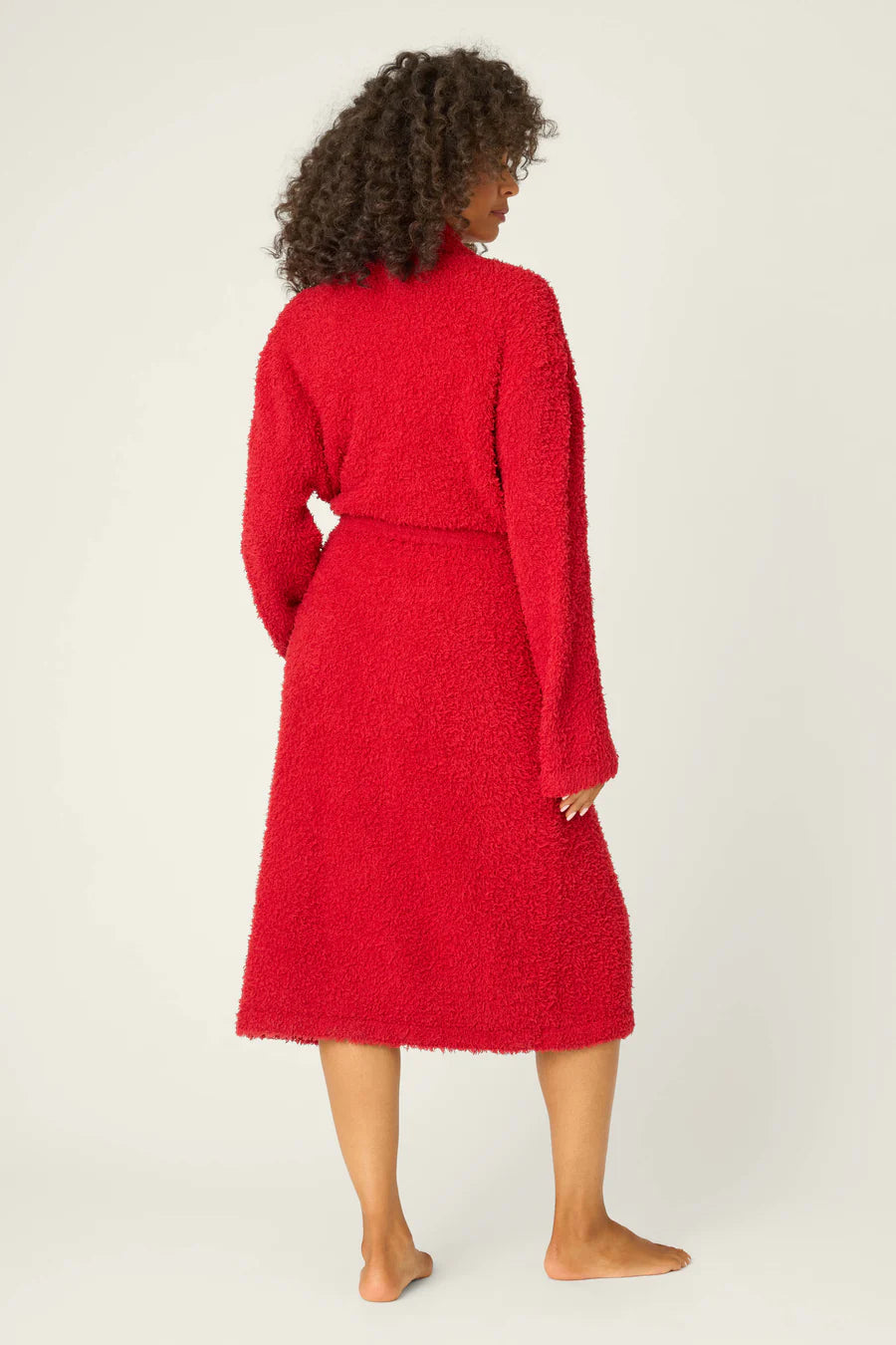 PJ Salvage Bundle Up Boucle Red Robe