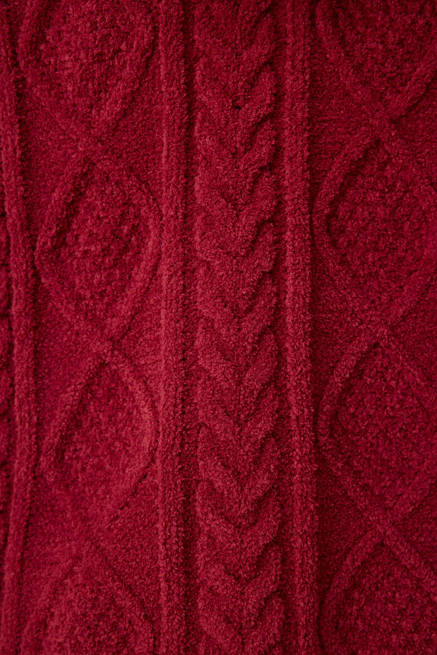 PJ Salvage Chenille Cable Knit Open Leg Pants