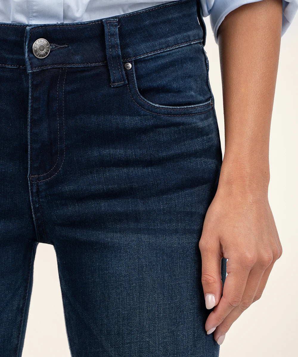 Kut Natalie Mid Rise Baby Flare, Leading