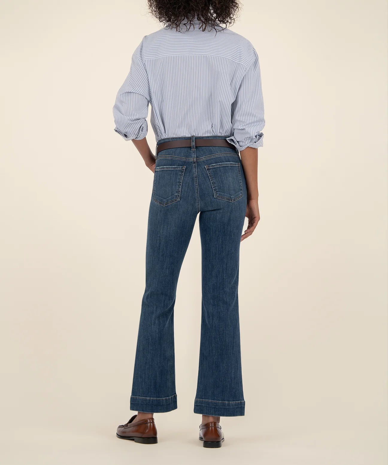 Kut from the Kloth Kelsey High Rise Ankle Flare