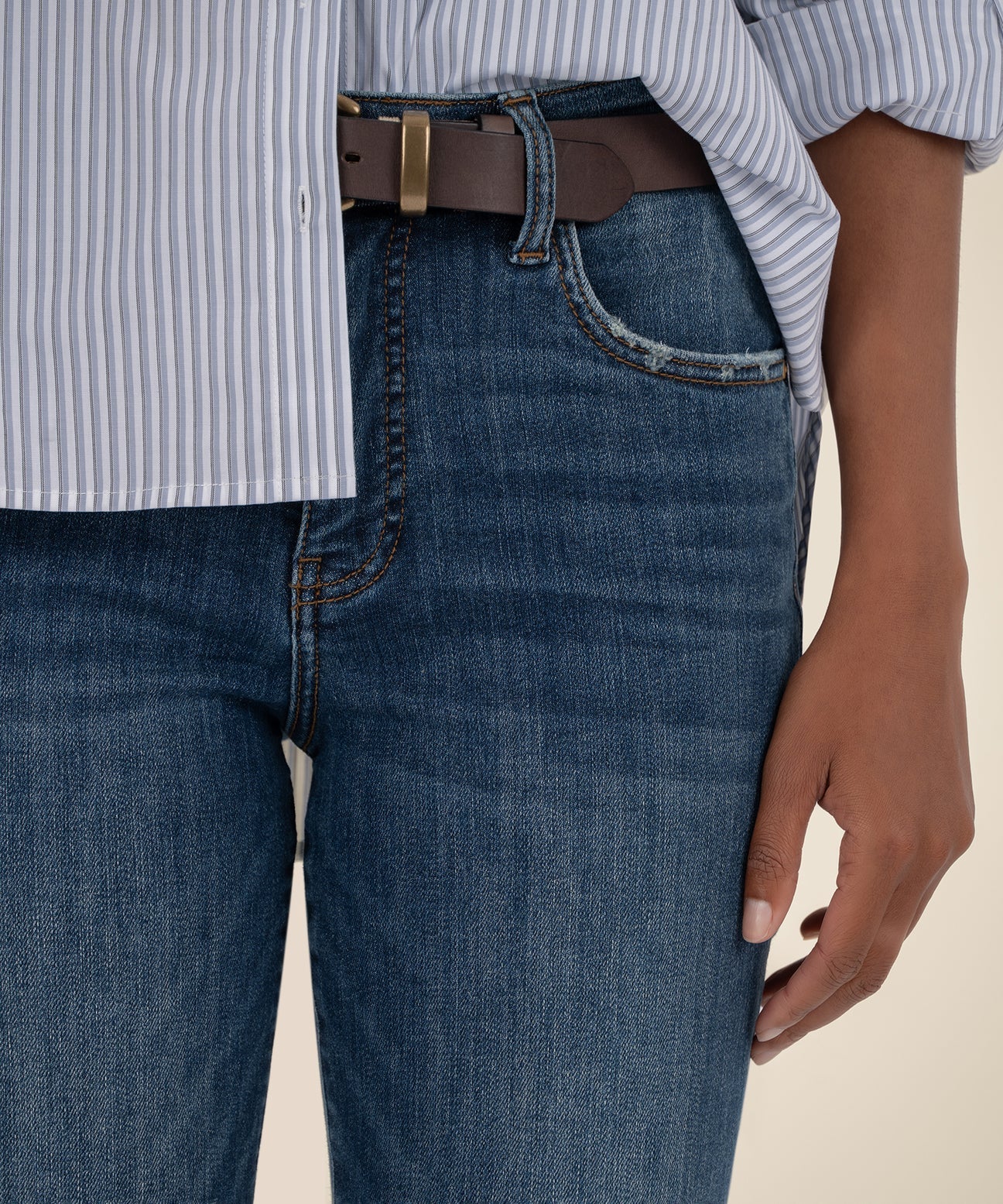 Kut from the Kloth Kelsey High Rise Ankle Flare