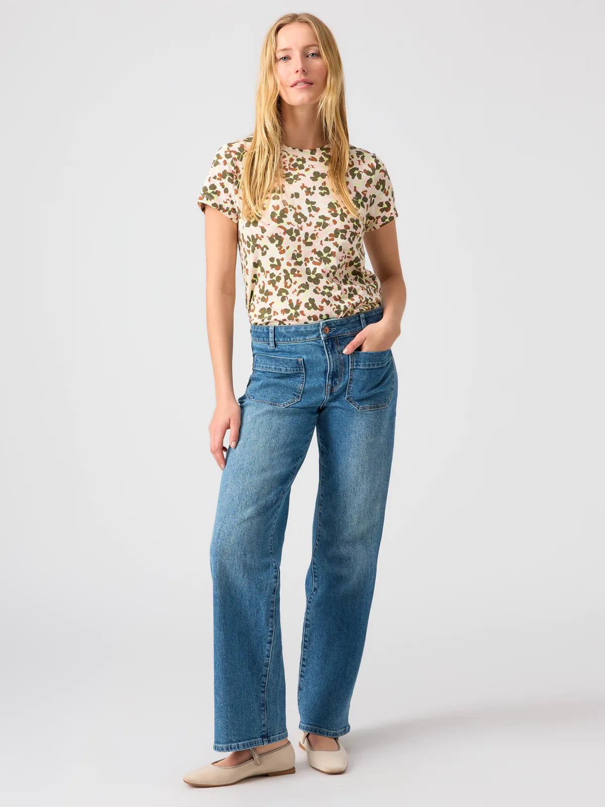 Sanctuary The Perfect Tee, Rose Foliage