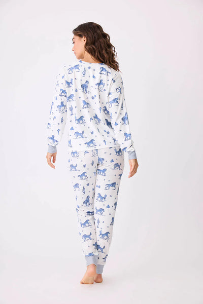 PJ Salvage Desert Daze Jammie Pant Ivory