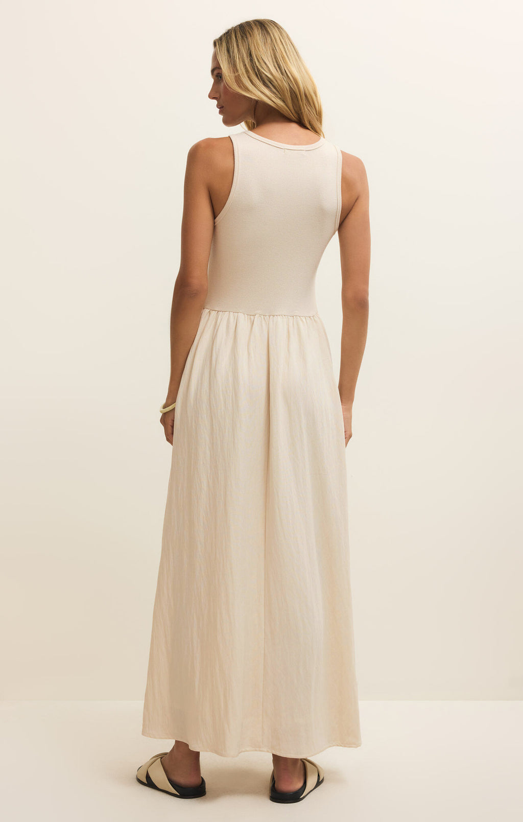 Z Supply Charlotte Midi Dress, Crystal
