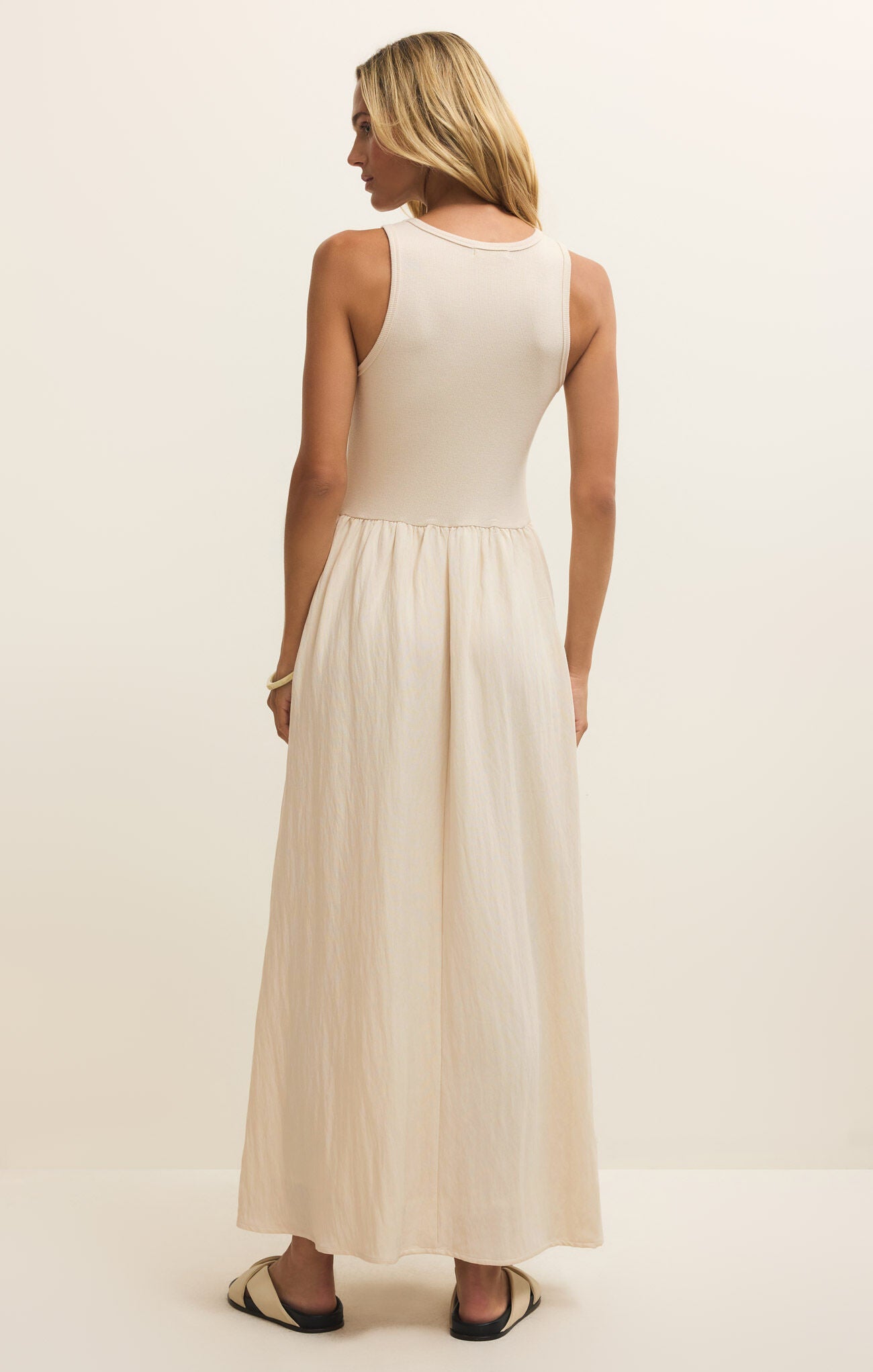 Z Supply Charlotte Midi Dress, Crystal