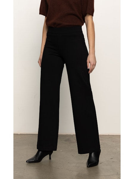 Sanctuary Runway Ponte Trouser, Black