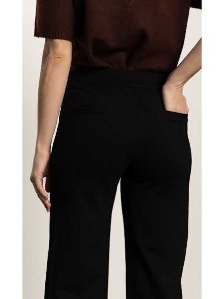 Sanctuary Runway Ponte Trouser, Black