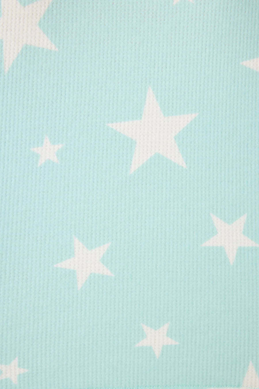 PJ Salvage Boyfriend Boxer Star Print Shorts Set, Light Mint