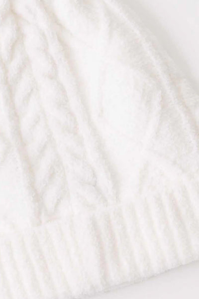 Pj Salvage Cozy Cable Beanie, Ivory