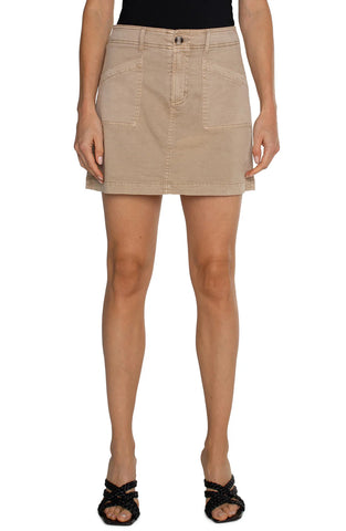 Liverpool Cargo Skort, Biscuit Tan