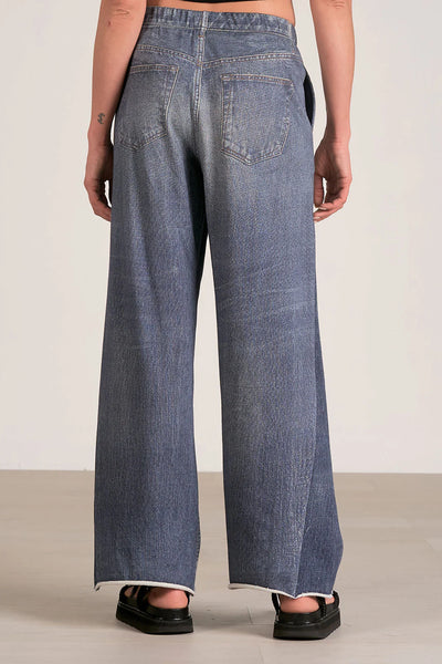 Elan Pants Wide Leg Dark Denim