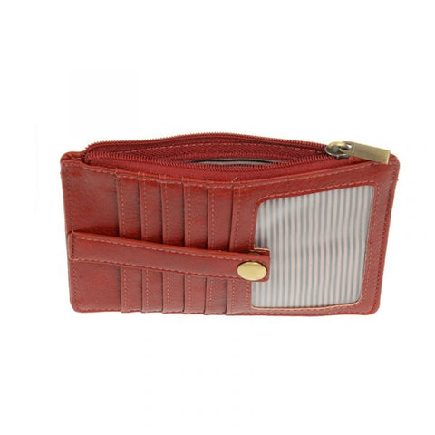 Joy Susan New Penny Mini Travel Wallet Scarlet