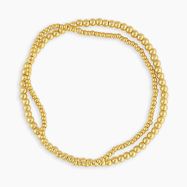 Gorjana Poppy Gold Bracelet Set