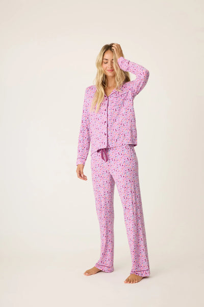 PJ Salvage Modal PJ Set Sweet Dreams Lilac