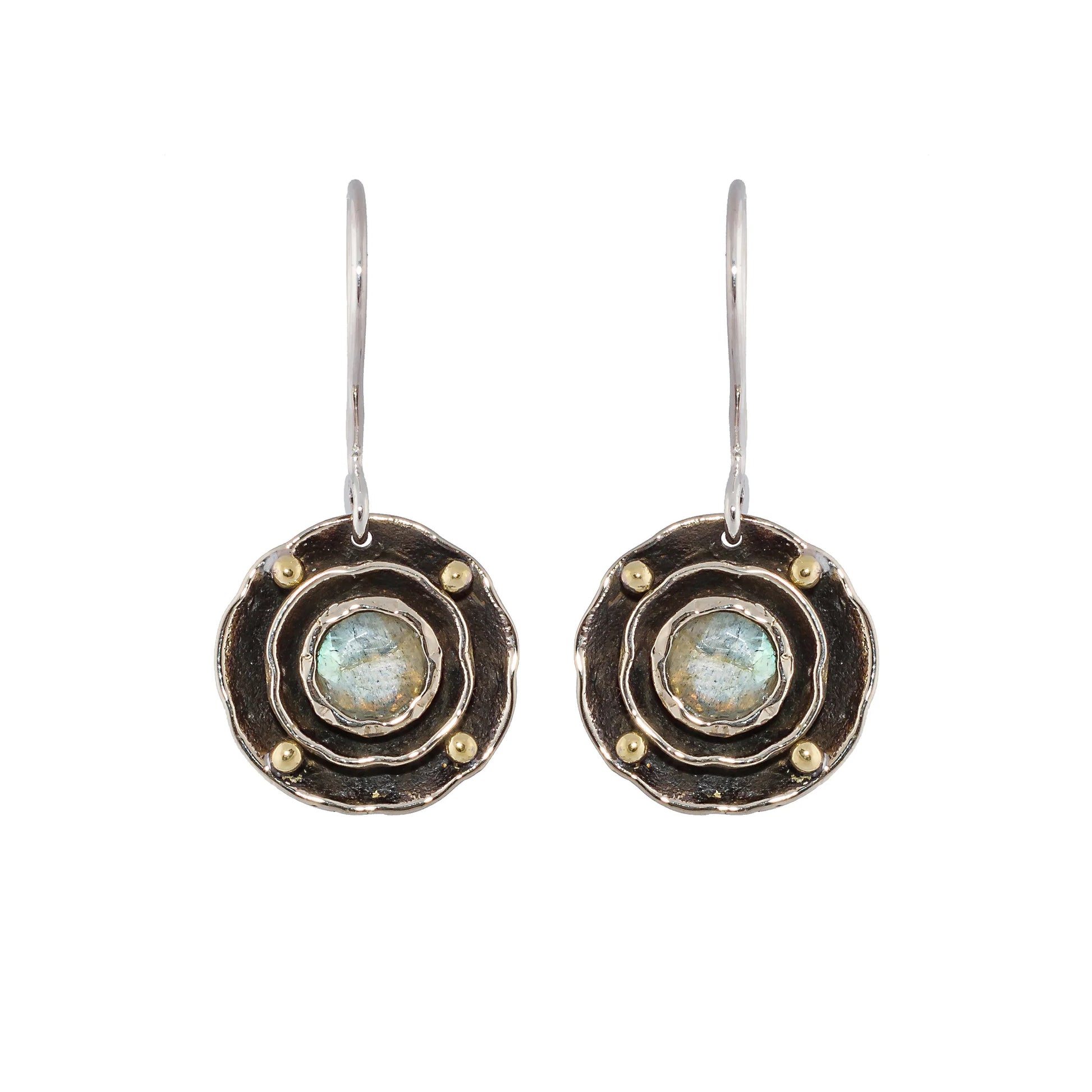 Ritual Labradorite Bloom Earrings