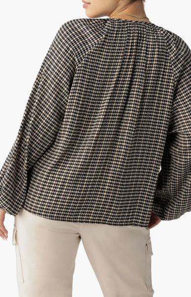 Sanctuary Geo Blouson Blouse Mini Geo