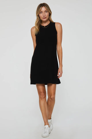 Another Love Justine Rib Dress Black