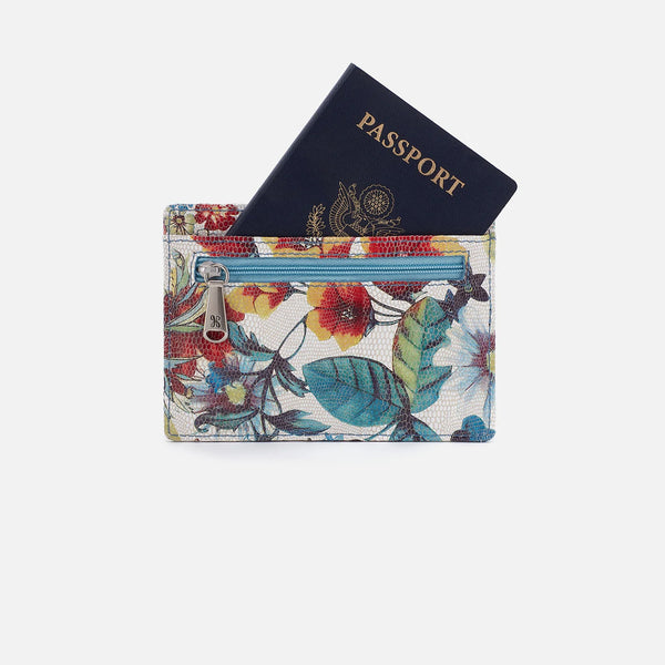 Hobo Euro Slide Card Case Botanic Print