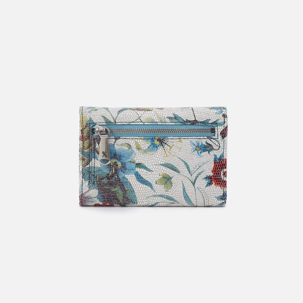 Hobo Jill Trifold Wallet Botanic Print