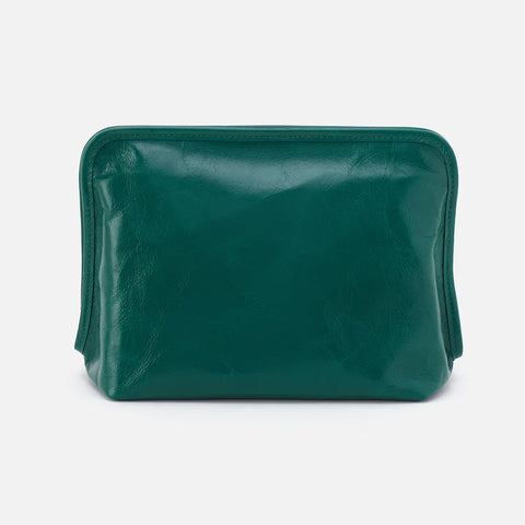 Hobo Beauty Large Cosmetic Pouch Alpine Green