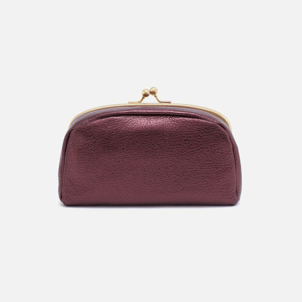 Hobo Save Face Frame Pouch Frosted Plum