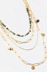 Lizou Layered Necklace, N2-985