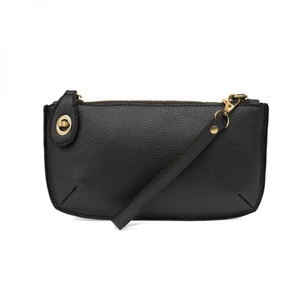 Joy Susan Mini Crossbody Wristlet Clutch Black