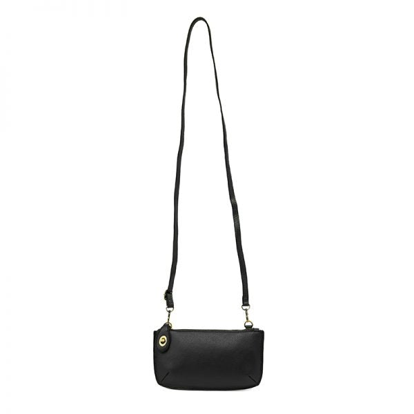 Joy Susan Mini Crossbody Wristlet Clutch Black