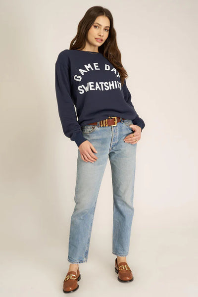 Project Social T Game Day/Day Drinking Reversible Sweatshirt Navy