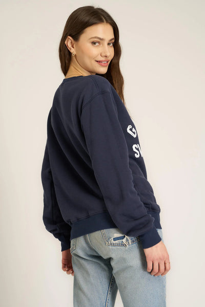 Project Social T Game Day/Day Drinking Reversible Sweatshirt Navy