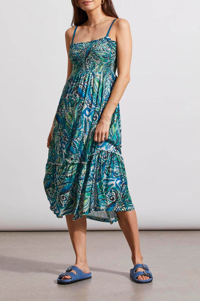 Tribal Convertible Dress W/Removable Straps Oceanside
