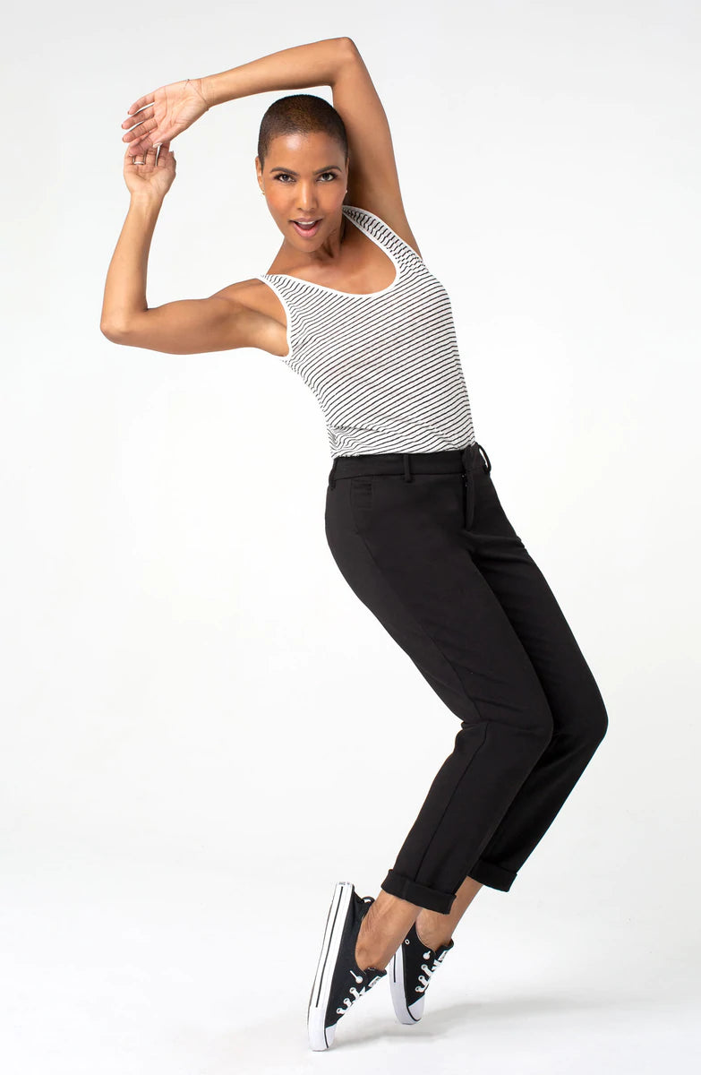 Liverpool Kelsey Knit Trouser Black