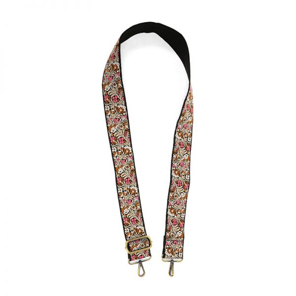 Joy Susan Embroidered Guitar Strap