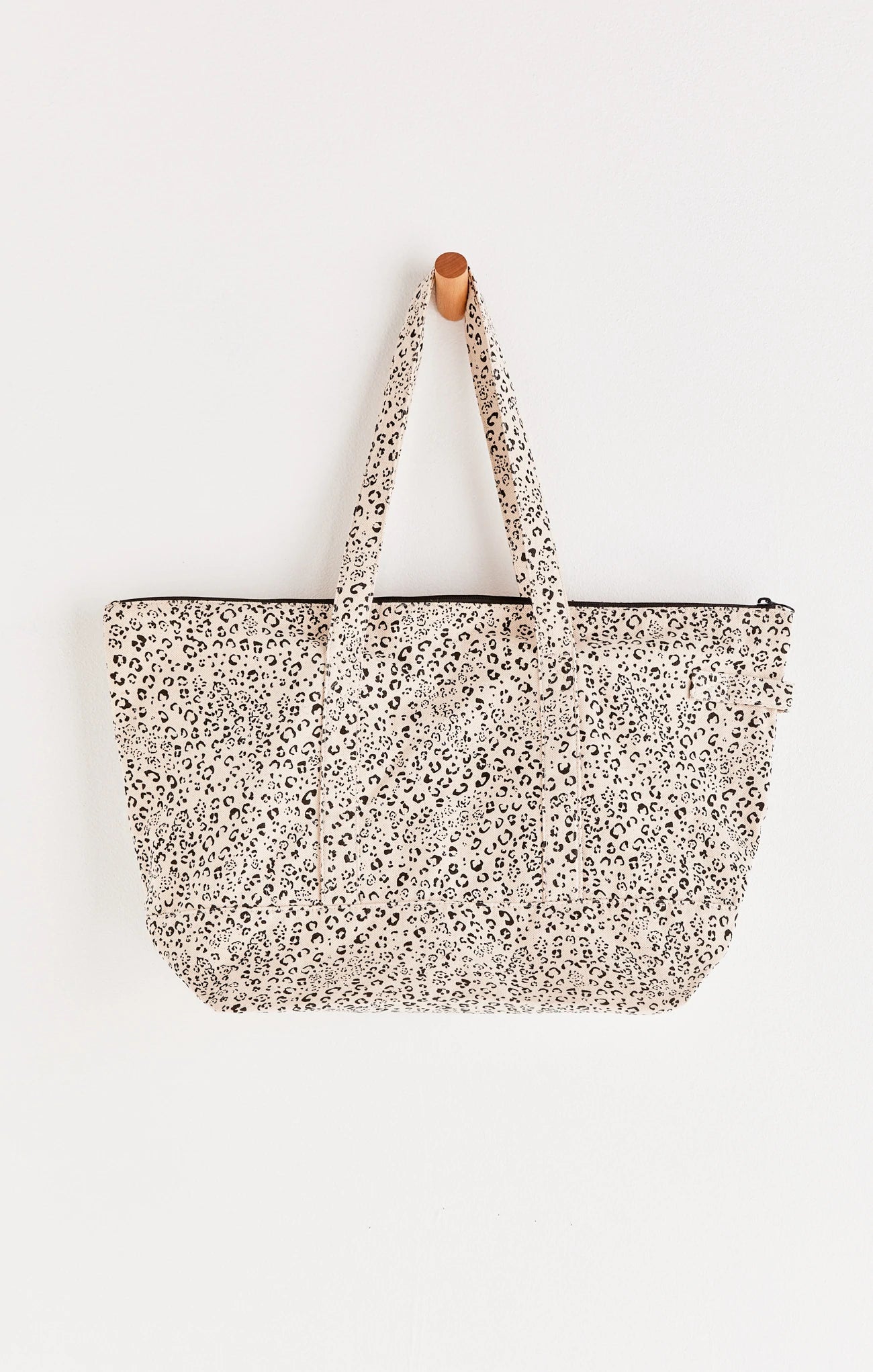 Z Supply On The Go Leopard Tote Natural