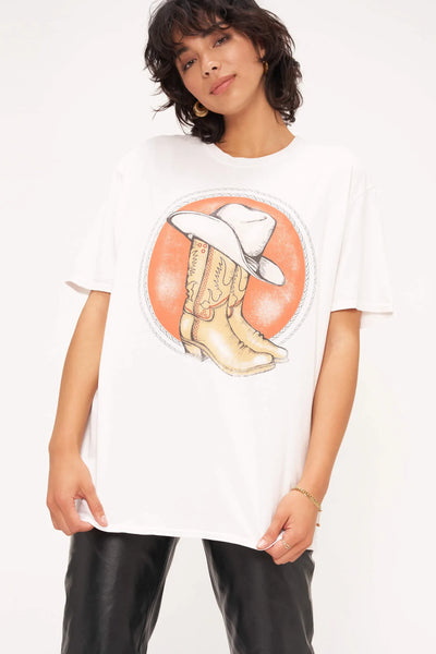 Project Social T Rodeo Relaxed Tee, Vintage White