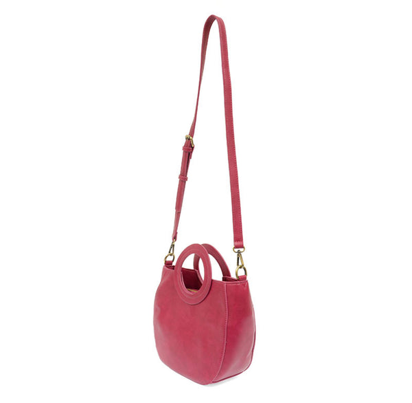 Joy Susan Coco Circle Handle Handbag, Fuchsia