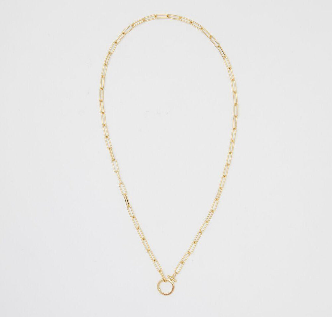 Gorjana Parker Necklace, Gold