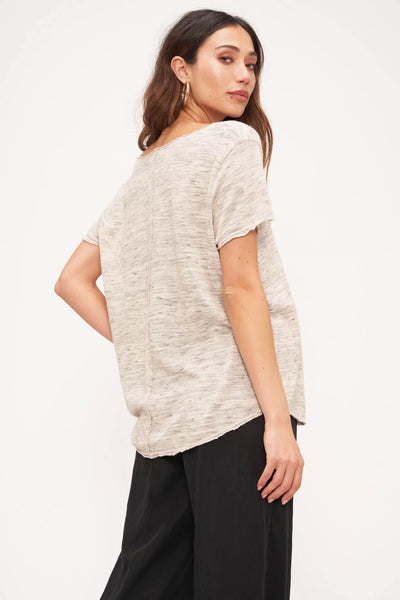 Project Social T Wearever Marled Tee Ivory