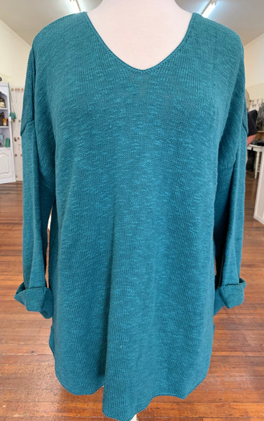 Avalin V Neck Sweater (In multiple Colors) O/S