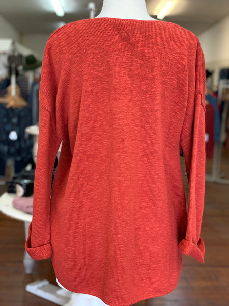 Avalin V Neck Sweater (In multiple Colors) O/S