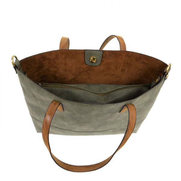 Joy Susan 2 In 1 Tote Brushed Fern