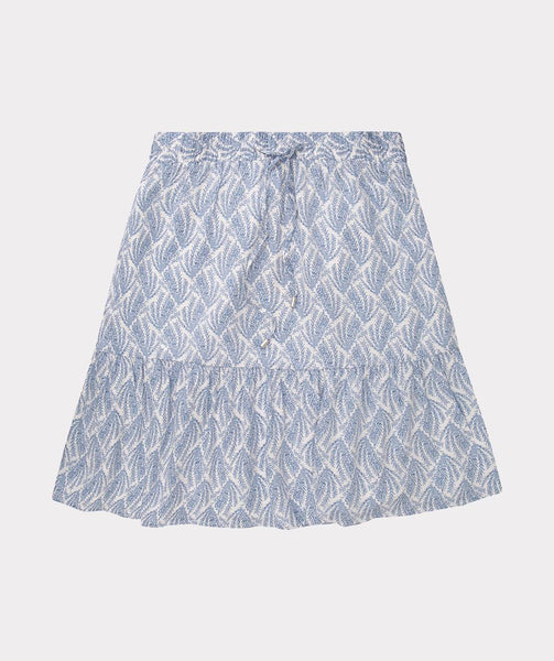 Esqualo Skirt Short Pretty Blue Print